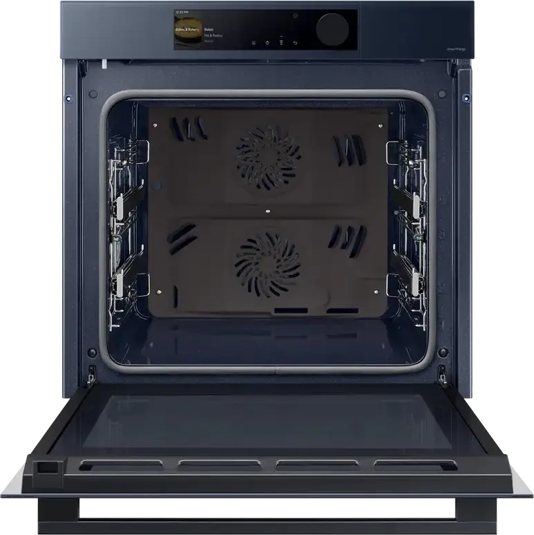 Cuptor Electric Incorporabil Samsung NV7B6685AAN, 76L, Dual Cook, Clasa Energetică A+, Curățare cu Abur, SmartThings, Ecran TFT Color, Albastru