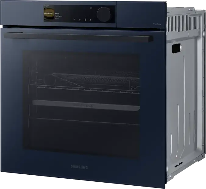 Cuptor Electric Incorporabil Samsung NV7B6685AAN, 76L, Dual Cook, Clasa Energetică A+, Curățare cu Abur, SmartThings, Ecran TFT Color, Albastru