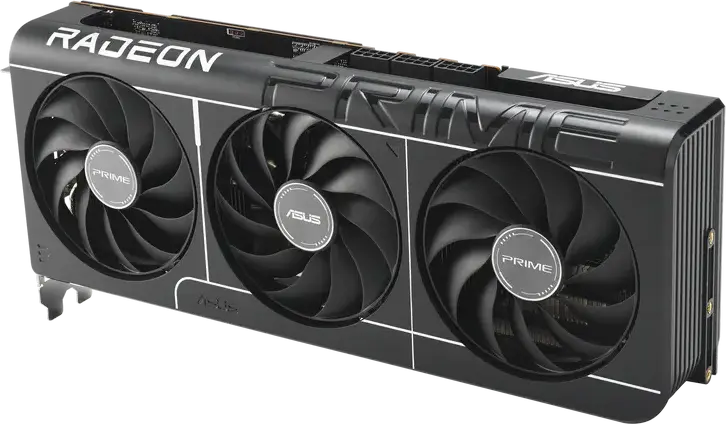 Placă Video ASUS Prime Radeon RX 9070 XT OC Edition PRIME-RX9070XT-O16G, 16GB GDDR6, Navi 48, Răcire cu 3 ventilatoare, PCI-E 5.0, DisplayPort 2.1, HDMI 2.1
