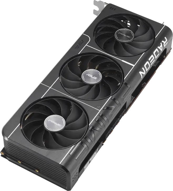 Placă Video ASUS Prime Radeon RX 9070 XT OC Edition PRIME-RX9070XT-O16G, 16GB GDDR6, Navi 48, Răcire cu 3 ventilatoare, PCI-E 5.0, DisplayPort 2.1, HDMI 2.1
