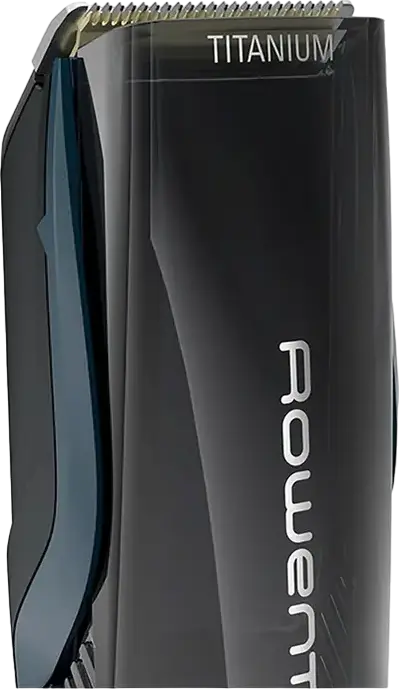 Rowenta AirForce Ultimate TN9320F0 Hair Clipper with Integrated Vacuum, Titanium Stainless Steel Blades, 17 Length Settings (0.5-18mm), Corded