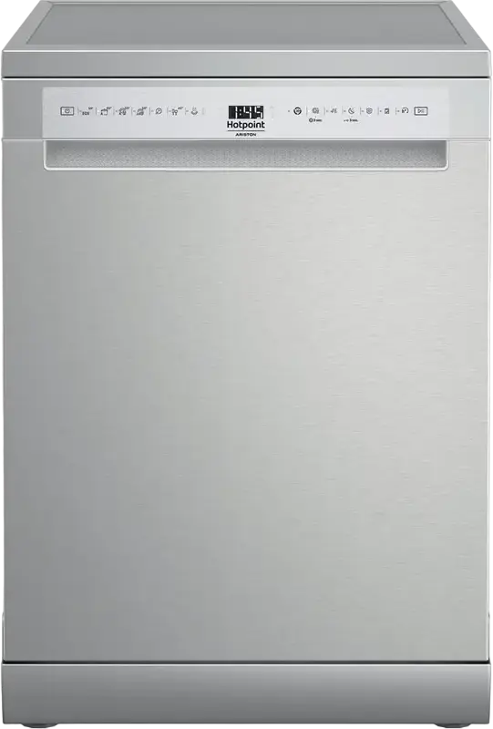 Mașină de spălat vase Hotpoint-Ariston H7F HS41 X, Oțel inoxidabil