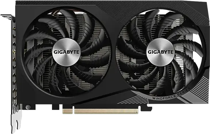 Placă Video Gigabyte GeForce RTX 3050 Windforce OC V2 GV-N3050WF2OCV2-8GD, 8GB GDDR6, Arhitectură Ampere, Ray Tracing, DLSS, Sistem Răcire Dual Fan