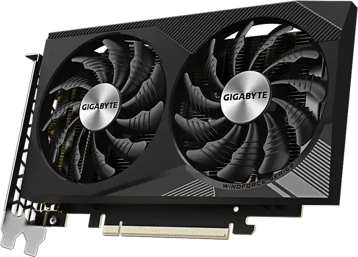 Placă Video Gigabyte GeForce RTX 3050 Windforce OC V2 GV-N3050WF2OCV2-8GD, 8GB GDDR6, Arhitectură Ampere, Ray Tracing, DLSS, Sistem Răcire Dual Fan