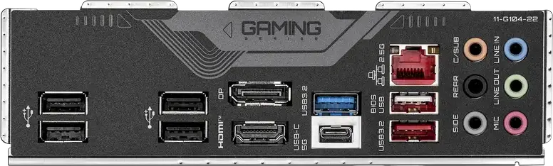 Материнская плата Gigabyte B760 GAMING X GEN5, LGA1700, чипсет Intel B760, DDR5 до 7600МГц (OC), ATX, PCIe 5.0, 3x M.2 Gen4, 2.5GbE LAN, HDMI 2.1