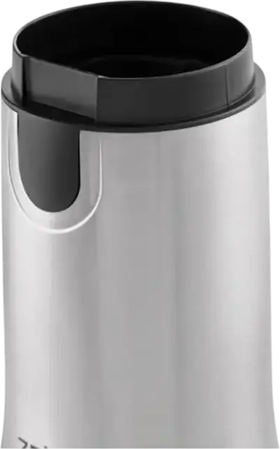 Râșniță de cafea electrică Zelmer ZCG7425, 150W, Corp și Lame Duble din Oțel Inoxidabil, Capacitate 50g, Argintiu