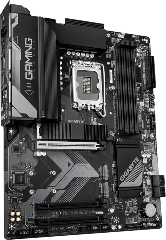 Gigabyte B760 Gaming X WIFI6E GEN5 Motherboard, LGA1700, Intel B760, DDR5, PCIe 5.0, Wi-Fi 6E, Bluetooth 5.3, 2.5GbE, ATX, for Intel 12th, 13th, 14th Gen