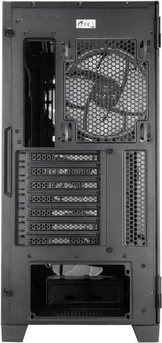 Chieftec APEX Lumo GA-01B-L-OP Midi-Tower Case, Black, Tempered Glass, Mesh Front, 4x 140mm ARGB PWM Fans, E-ATX Support, USB 3.2 Gen2 Type-C