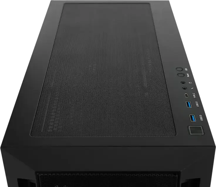 Chieftec APEX Lumo GA-01B-L-OP Midi-Tower Case, Black, Tempered Glass, Mesh Front, 4x 140mm ARGB PWM Fans, E-ATX Support, USB 3.2 Gen2 Type-C