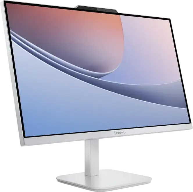 Computer All-in-One Lenovo A100, 23,8", Intel N100, 16GB/512GB, Fără SO, Cloud Grey