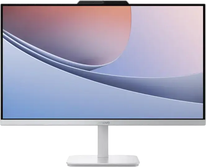 PC All-in-One Lenovo A100, Ecran 23.8" FHD IPS 100Hz, Procesor Intel N100 (până la 3.4GHz), 16GB RAM DDR5, SSD 512GB NVMe, Cameră 5MP, Wi-Fi 6, Cloud Grey
