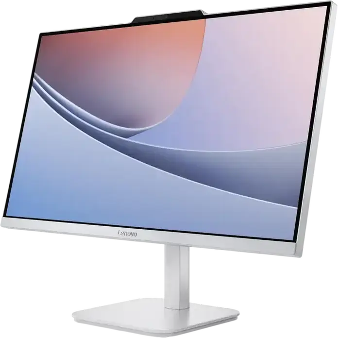 PC All-in-One Lenovo A100, Ecran 23.8" FHD IPS 100Hz, Procesor Intel N100 (până la 3.4GHz), 16GB RAM DDR5, SSD 512GB NVMe, Cameră 5MP, Wi-Fi 6, Cloud Grey