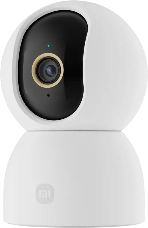Xiaomi Smart Camera C500 Indoor PTZ Security Camera, 3.5K UHD Resolution, Dual-band Wi-Fi 2.4/5GHz, Two-Way Audio, Night Vision, MicroSD Slot, White