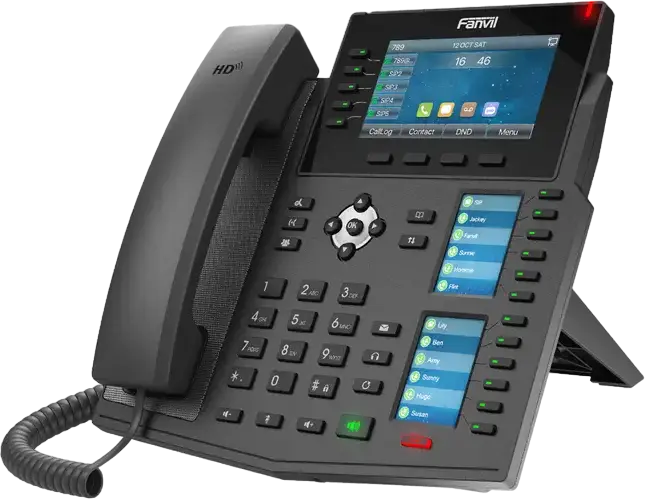Telefon IP Fanvil X6U, Negru