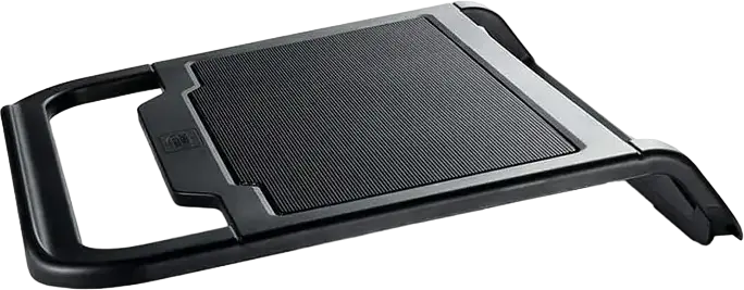 Deepcool N200 Laptop Cooling Pad for 15.6 inch Laptops, 120mm Hydro Bearing Fan, Aluminum Panel, USB Powered, Quiet 22.4 dB(A), Black