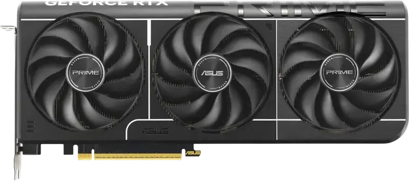 Видеокарта ASUS Prime GeForce RTX 5070 O12G, 12GB GDDR7, 6144 CUDA Cores, PCI Express 5.0, 3 вентилятора Axial-tech, SFF Ready, PRIME-RTX5070-O12G
