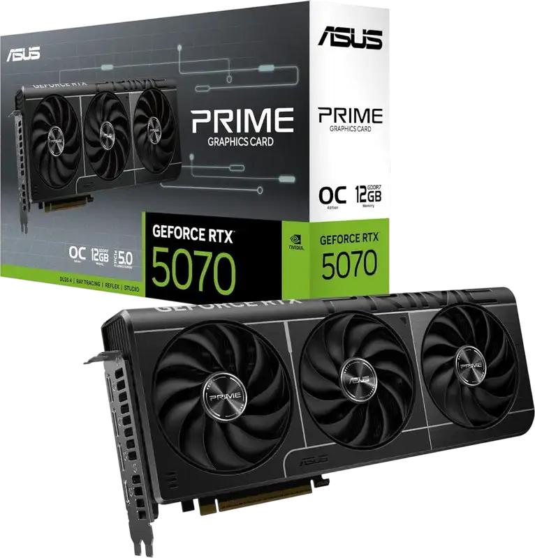 Placă Video ASUS PRIME-RTX5070-O12G, 12GB GDDR7 192bit