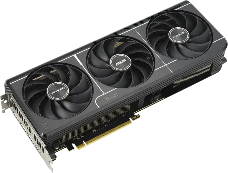 Видеокарта ASUS Prime GeForce RTX 5070 O12G, 12GB GDDR7, 6144 CUDA Cores, PCI Express 5.0, 3 вентилятора Axial-tech, SFF Ready, PRIME-RTX5070-O12G