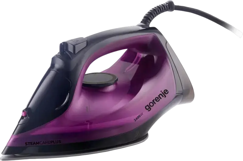 Fier de călcat Gorenje SIK2400BKV, 2400W, Violet | Negru