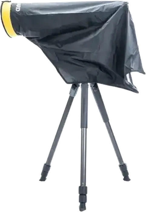 Vanguard ALTA RCXL Extra Large Camera Rain Cover for Pro DSLRs with 600mm/400mm Lenses, TPU Window, Tripod Secure System, Black