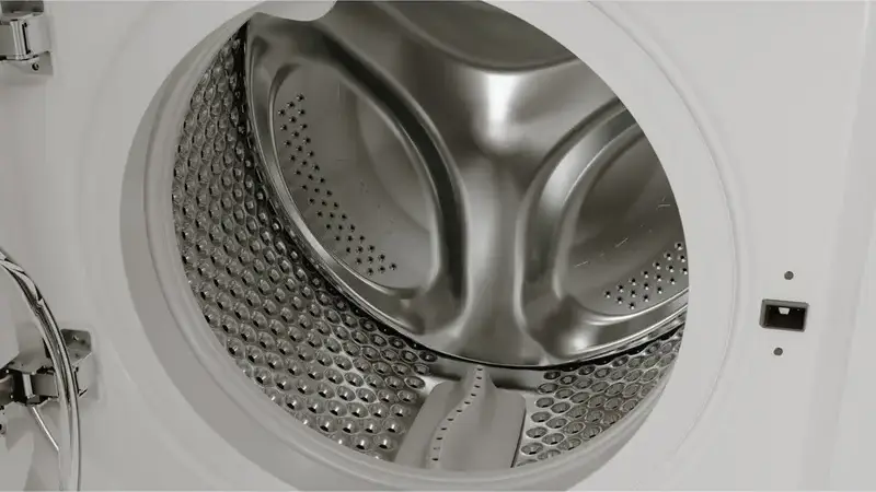 Встраиваемая стиральная машина Whirlpool BI WMWG 81485E EU, загрузка 8 кг, 1400 об/мин, инверторный мотор SenseInverter, FreshCare+, LED-дисплей, Цвет: Белая