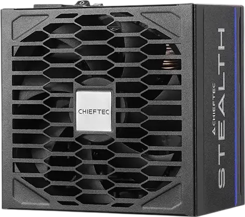 Sursa Alimentare Chieftec Stealth SPX-1000-FC 1000W, 80 PLUS Platinum, ATX 3.1, PCIe Gen5, Complet Modulare, Ventilator FDB Zero Fan Mode, Condensatori Japonezi
