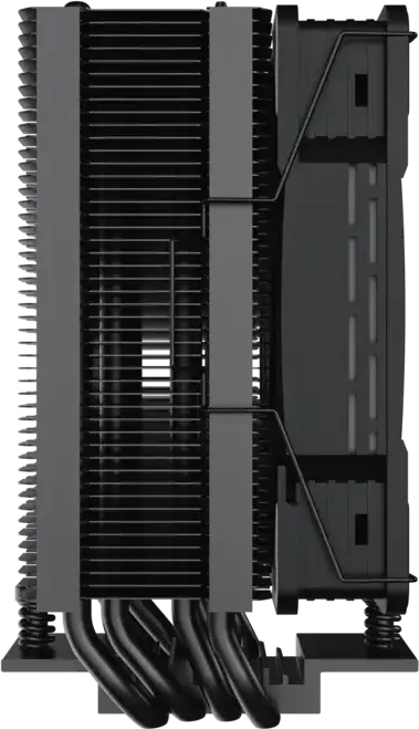 Кулер для процессора Gamemax Ice Force, TDP 200W, 4 тепловые трубки 6мм Direct Touch, 120мм PWM ARGB вентилятор, Infinity Space Light, Intel LGA1851/1700, AMD AM5/AM4