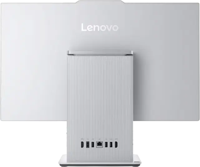 Lenovo IdeaCentre 3 24AKP10 All-in-One PC, 23.8" FHD IPS Touchscreen, AMD Ryzen 5, 32GB DDR5 RAM, 1TB SSD M.2 PCIe Gen4, Radeon 740M Graphics, Cloud Grey