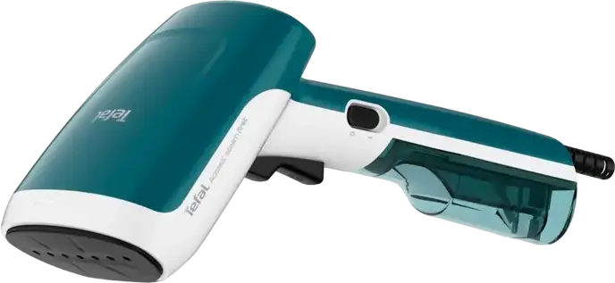 Fier de calcat cu abur vertical Tefal Access Steam First DT6131E0, Putere 1300W, Debit Abur 20g/min, Rezervor 70ml, Incalzire Rapida 15s, cu Perie Textil