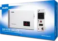 Stabilizator de Tensiune Automat SVEN AVR SLIM-500 LCD, 500VA 400W, Tip Releu, Montare pe Perete, Carcasă Metalică, Ecran LCD, Control Microprocesor, Alb