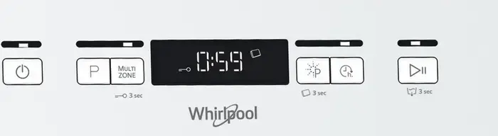 Mașină de spălat vase Whirlpool WFC 3C26 P Liberă, 14 Locuri, 8 Programe, Opțiuni PowerClean și MultiZone, Afișaj LED, Culoare: Albă, 85x60x60 cm