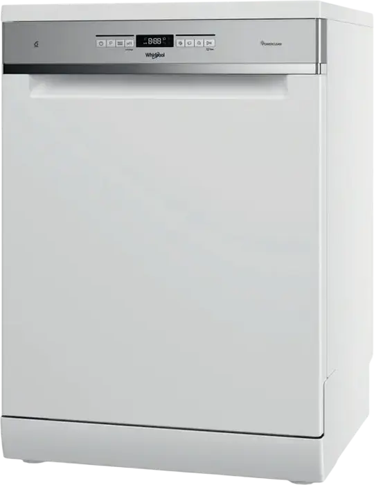 Mașină de spălat vase Whirlpool WFC 3C26 P Liberă, 14 Locuri, 8 Programe, Opțiuni PowerClean și MultiZone, Afișaj LED, Culoare: Albă, 85x60x60 cm