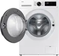 Samsung WW90CGC0EDAELE Front-Load Washing Machine, 9 kg Capacity, Energy Class A, 1400 rpm, Digital Inverter, Hygiene Steam, SmartThings, White/Black