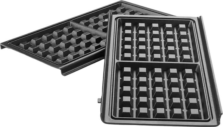 Set platei DeLonghi DLSK 155, Negru