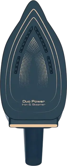 Утюг и отпариватель 2-в-1 Tefal Duo Power JF4032E0, 1700 Вт, керамическая подошва, паровой удар 180 г/мин, резервуар 400 мл, вертикальное отпаривание