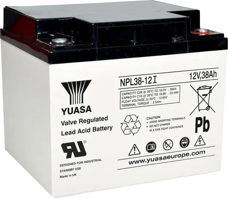 Acumulator UPS Yuasa NPL38-12I, 12V 38