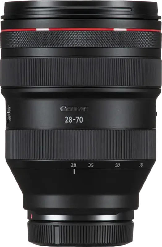 Obiectiv Zoom Canon RF 28-70mm f/2L USM Full Frame pentru Montură RF, Diafragmă Maximă f/2, Motor AF USM, Rezistent la Intemperii, Filtru 95mm, cu Parasol EW-103