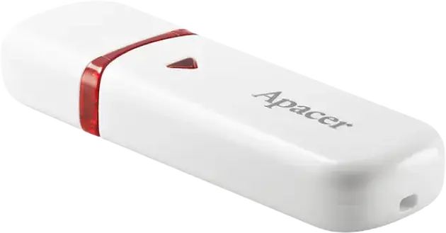 Memorie USB Apacer AH333, 32GB, Alb