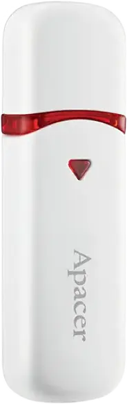 Apacer AH333 USB 2.0 Flash Drive, Type-A Portable Storage, ABS Plastic Pebble Design with Strap Hole, Plug & Play for Windows macOS Linux