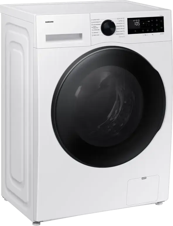 Masina de Spalat si Uscat Samsung WD90DG5G34BELE, 9kg Spalat/5kg Uscat, 1400rpm, AI Ecobubble, SpaceMax, Hygiene Steam, Wi-Fi SmartThings, Alb
