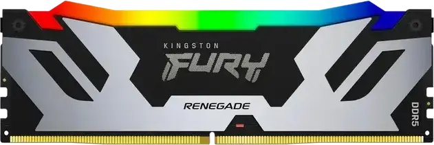 Kingston FURY Renegade DDR4 DDR5 RAM Memory UDIMM CUDIMM RGB 32 GB 8000 MHz Intel XMP 3.0 Certified High Performance SDRAM with Aluminium Heat Spreader