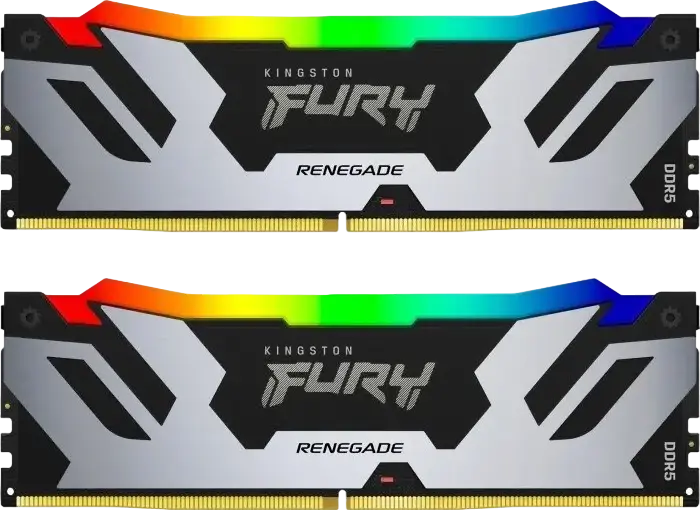 Kingston FURY Renegade DDR4 DDR5 RAM Memory UDIMM CUDIMM RGB 32 GB 8000 MHz Intel XMP 3.0 Certified High Performance SDRAM with Aluminium Heat Spreader