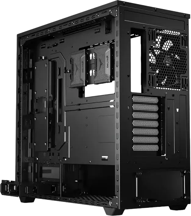 be quiet! Shadow Base 800 DX PC Case, Black, Midi-Tower, E-ATX Support, 3x 140mm PWM Fans, ARGB Lighting, Tempered Glass, BGW61