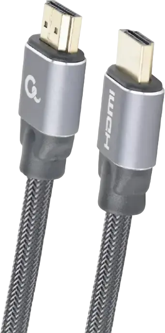 Cablu HDMI Cablexpert CCBP-HDMI-7.5M Seria Premium High Speed cu Ethernet, 4K UHD @60Hz, Cuplu Impletit, 7.5m, Negru