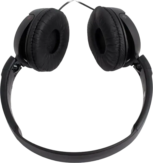 Sony MDR-ZX110AP Wired On-Ear Headphones with Microphone, Black, 30mm Neodymium Drivers, Foldable Design, In-line Remote, 1.2m Gold-plated Plug, 12Hz-22kHz