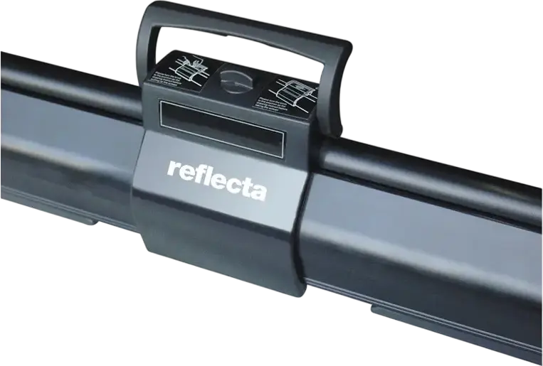 Reflecta 40761 Ultra Portable Table Projection Screen, 4:3 Aspect Ratio, 81 x 61 cm Viewing Area, 1.0 Gain, 160 Degree Viewing Angle, Black