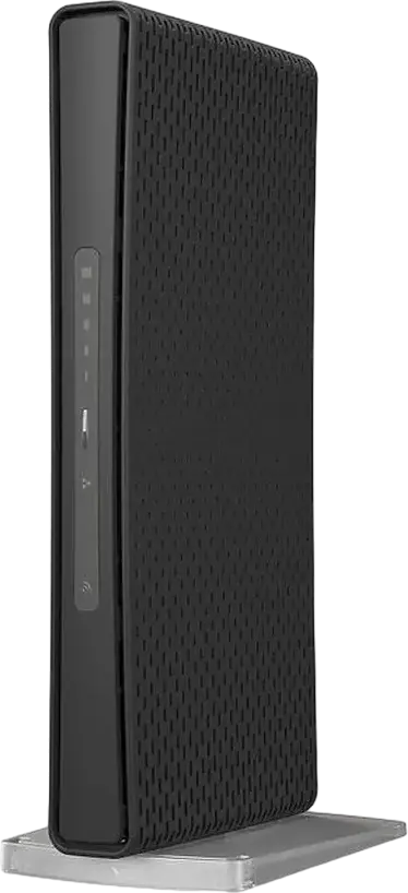 Router Wireless MikroTik hAP ac3 Dual-Band AC1200, CPU Quad-core, 256MB RAM, 5 Porturi Gigabit Ethernet, USB Type A, Passive PoE, Negru