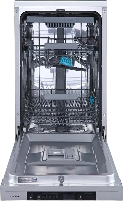 Посудомоечная машина Gorenje GS 541 D10X Slim, отдельно стоящая, 45 см, 11 комплектов, мотор Inverter PowerDrive, TotalDry, AquaStop, 5 программ, белый