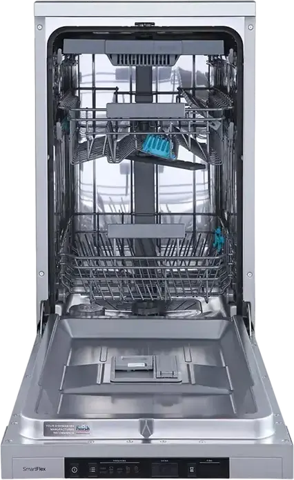 Посудомоечная машина Gorenje GS 541 D10X Slim, отдельно стоящая, 45 см, 11 комплектов, мотор Inverter PowerDrive, TotalDry, AquaStop, 5 программ, белый