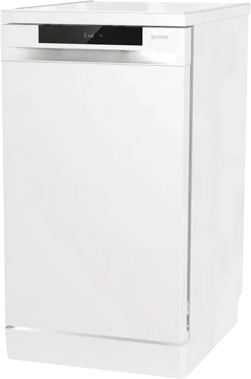 Посудомоечная машина Gorenje GS 541 D10X Slim, отдельно стоящая, 45 см, 11 комплектов, мотор Inverter PowerDrive, TotalDry, AquaStop, 5 программ, белый